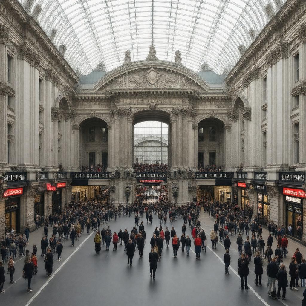Oxford Circus tube station